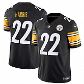 Men & Women & Youth Pittsburgh Steelers #22 Najee Harris Black 2023 F.U.S.E. Vapor Untouchable Limited Stitched Jersey,baseball caps,new era cap wholesale,wholesale hats